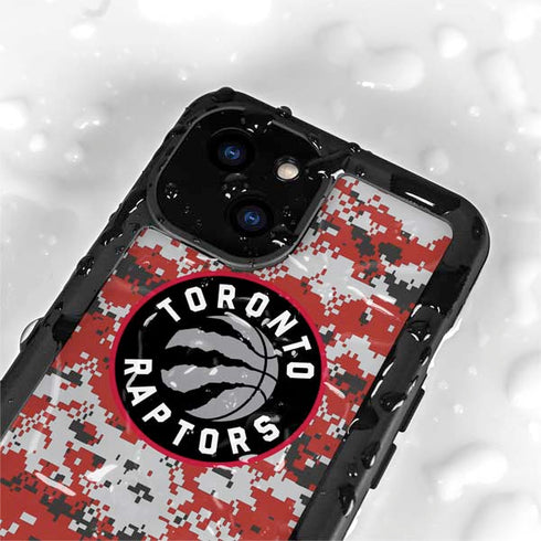 NBA Toronto Raptors Digi iPhone 15 Plus Waterproof Case