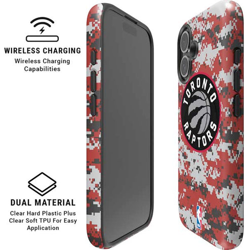 NBA Toronto Raptors Digi iPhone 16 Magsafe Impact Case