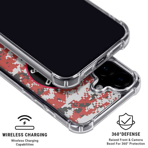 NBA Toronto Raptors Digi iPhone 16 Plus Clear Case