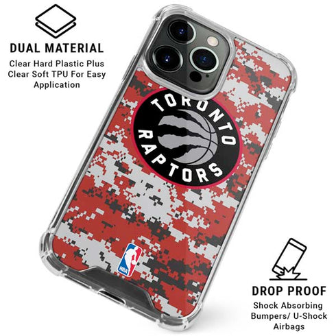 NBA Toronto Raptors Digi iPhone 16 Pro Max Clear Case