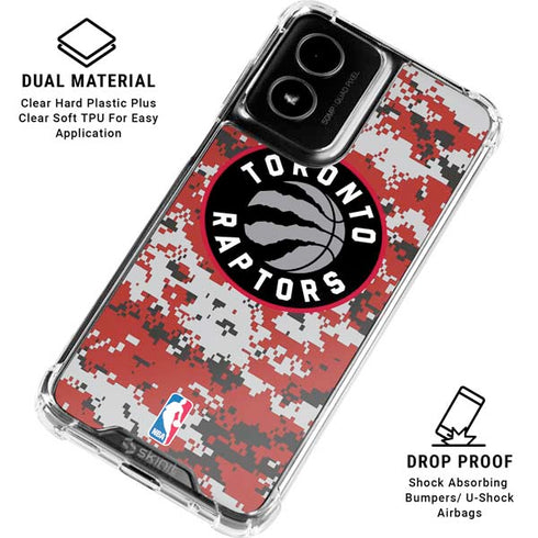 NBA Toronto Raptors Digi Moto G Power 5G (2024) Clear Case