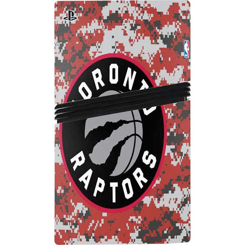 NBA Toronto Raptors Digi PS5 Pro Console Skin