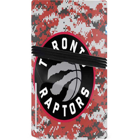 NBA Toronto Raptors Digi PS5 Pro Disk Console Skin