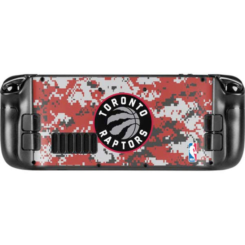 NBA Toronto Raptors Digi Steam Deck Handheld Gaming Computer OLED Skin