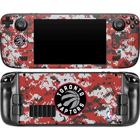 NBA Toronto Raptors Digi Steam Deck Handheld Gaming Computer Skin