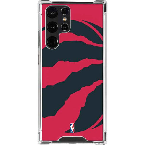 NBA Toronto Raptors Large Logo Galaxy S23 Ultra Clear Case