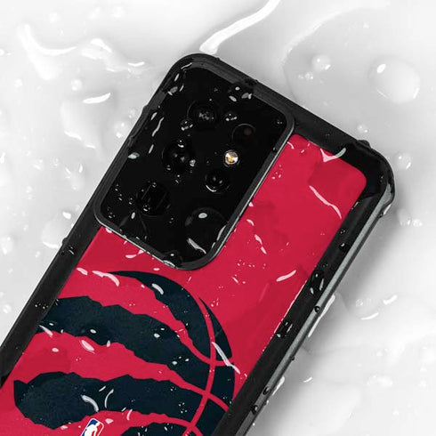 NBA Toronto Raptors Large Logo Galaxy S24 Ultra Waterproof Case