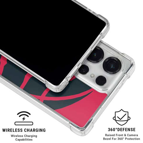 NBA Toronto Raptors Large Logo Galaxy S25 Ultra Clear Case