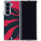 NBA Toronto Raptors Large Logo Galaxy Z Fold5 5G Clear Case