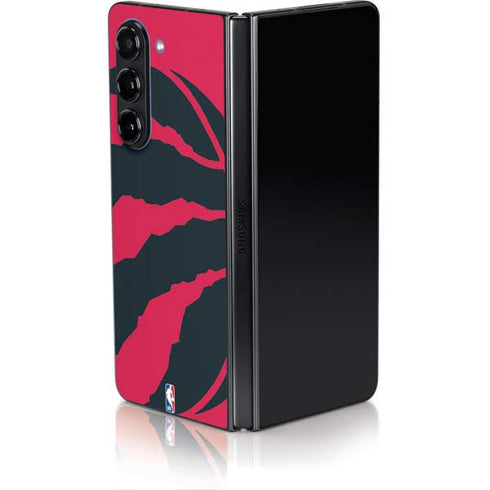 NBA Toronto Raptors Large Logo Galaxy Z Fold5 5G Skin