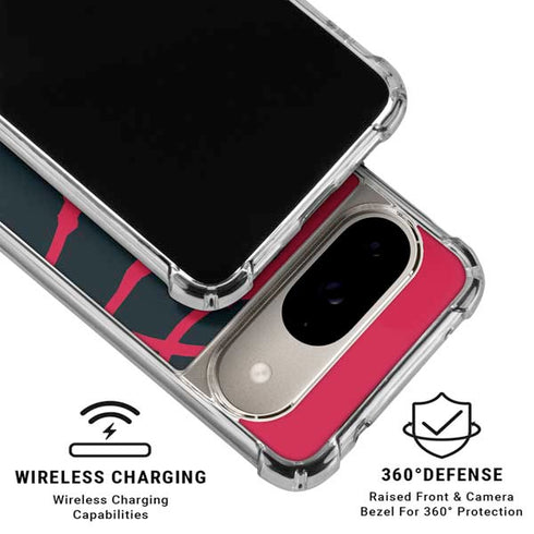 NBA Toronto Raptors Large Logo Google Pixel 10 Clear Case