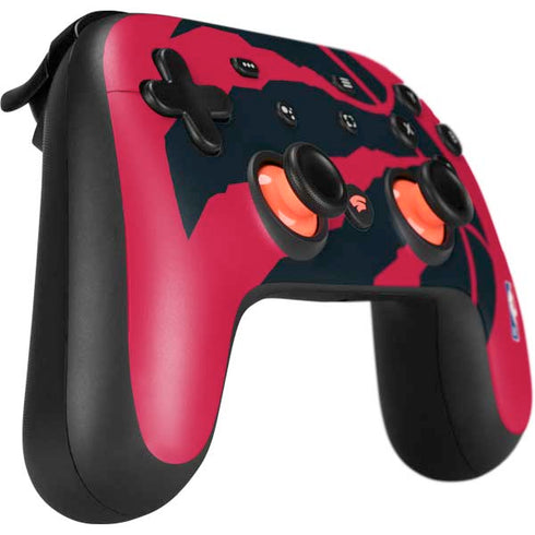 NBA Toronto Raptors Large Logo Google Stadia Controller Skin