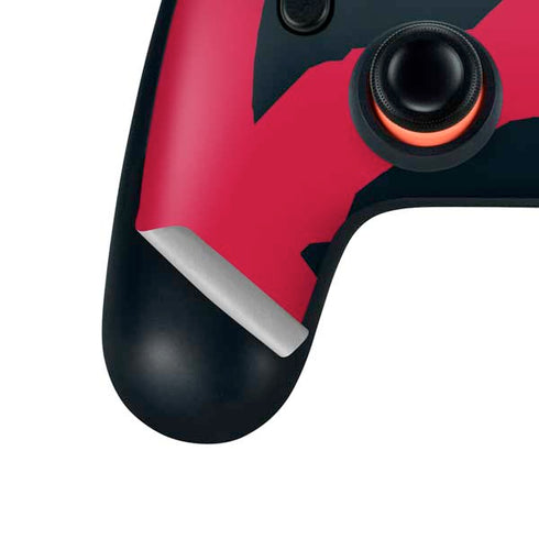 NBA Toronto Raptors Large Logo Google Stadia Controller Skin