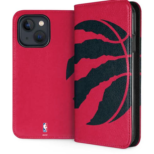 NBA Toronto Raptors Large Logo iPhone 15 Folio Case