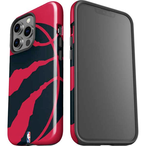 NBA Toronto Raptors Large Logo iPhone 15 Pro Impact Case