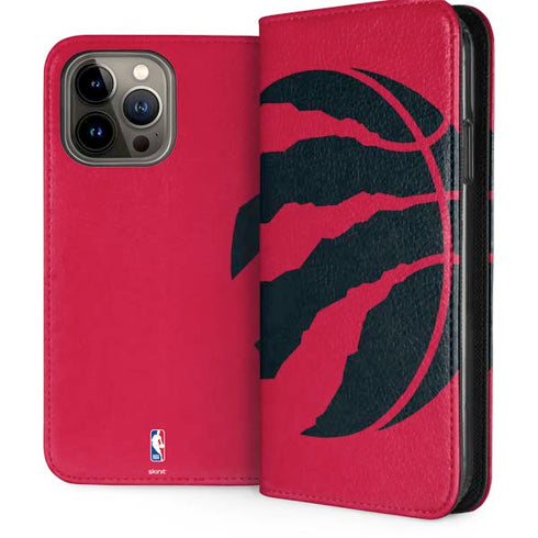NBA Toronto Raptors Large Logo iPhone 15 Pro Max Folio Case