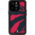 NBA Toronto Raptors Large Logo iPhone 15 Pro Waterproof Case