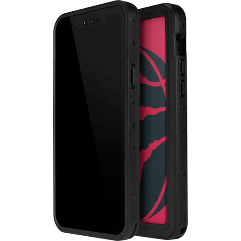 NBA Toronto Raptors Large Logo iPhone 15 Pro Waterproof Case
