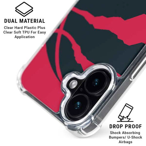 NBA Toronto Raptors Large Logo iPhone 16 MagSafe Case