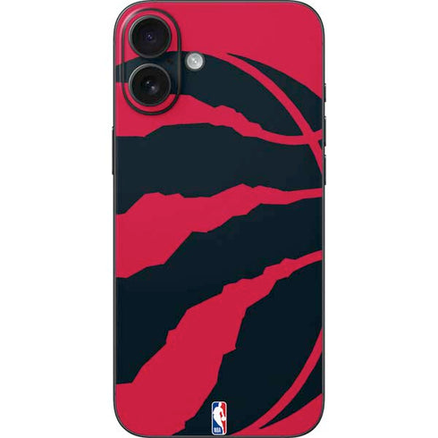 NBA Toronto Raptors Large Logo iPhone 16 Plus Skin