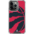 NBA Toronto Raptors Large Logo iPhone 16 Pro Clear Case