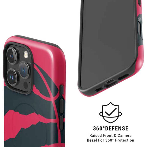 NBA Toronto Raptors Large Logo iPhone 16 Pro Magsafe Impact Case