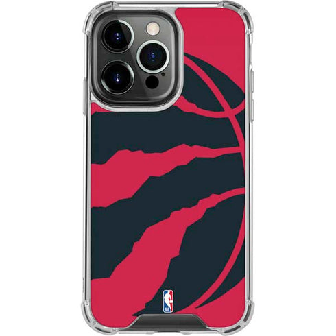 NBA Toronto Raptors Large Logo iPhone 16 Pro Max Clear Case