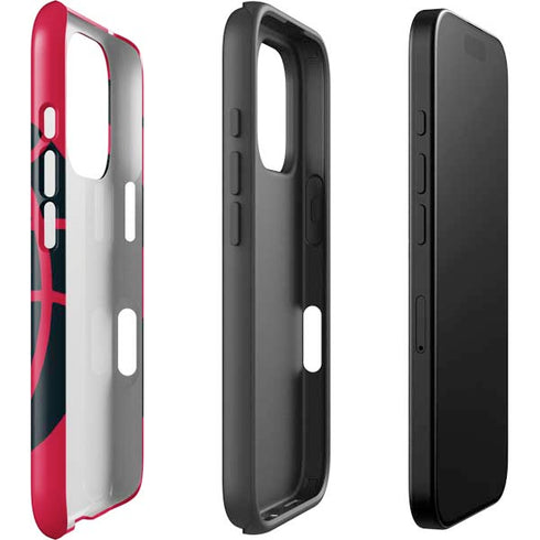NBA Toronto Raptors Large Logo iPhone 16 Pro Max Impact Case
