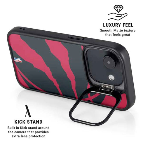 NBA Toronto Raptors Large Logo iPhone 16e Kickstand Case