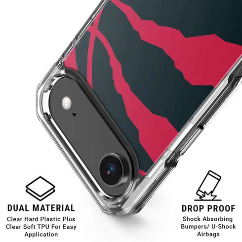 NBA Toronto Raptors Large Logo iPhone 17 Air Clear Case