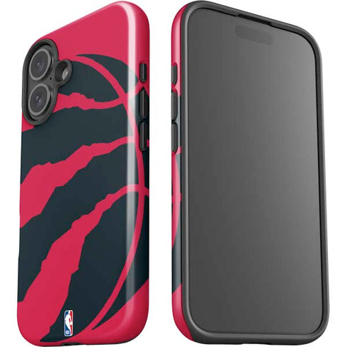 NBA Toronto Raptors Large Logo iPhone 17 Impact Case