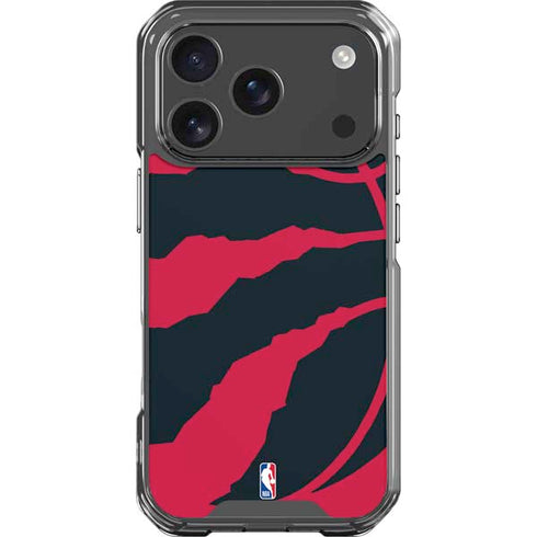 NBA Toronto Raptors Large Logo iPhone 18 Pro Clear Case