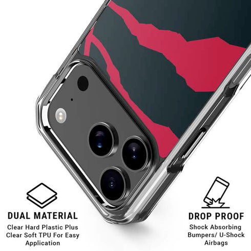 NBA Toronto Raptors Large Logo iPhone 18 Pro Clear Case