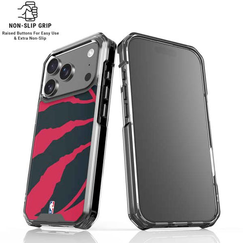 NBA Toronto Raptors Large Logo iPhone 18 Pro Clear Case