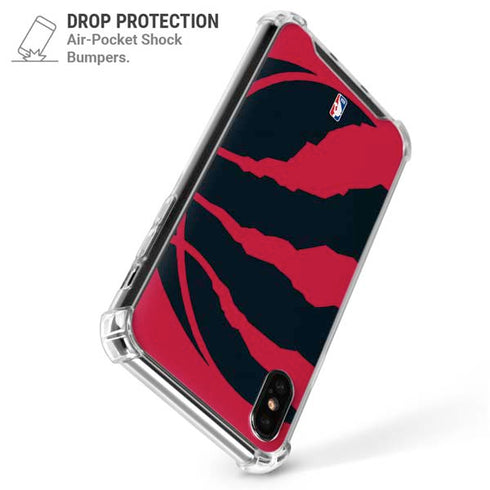 NBA Toronto Raptors Large Logo iPhone X/XS Clear Case