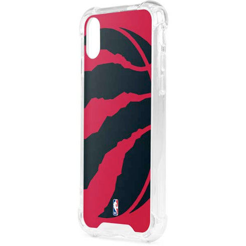 NBA Toronto Raptors Large Logo iPhone XS Clear Case