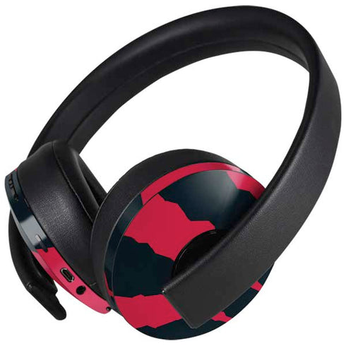 NBA Toronto Raptors Large Logo PlayStation 4 Gold Wireless Headset Skin