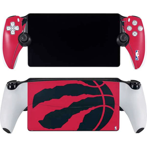 NBA Toronto Raptors Large Logo PlayStation Portal Remote Player Skin