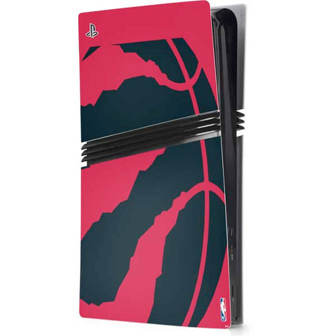 NBA Toronto Raptors Large Logo PS5 Pro Console Skin