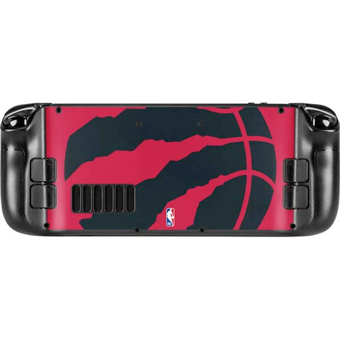 NBA Toronto Raptors Large Logo Steam Deck Handheld Gaming Computer OLED Skin