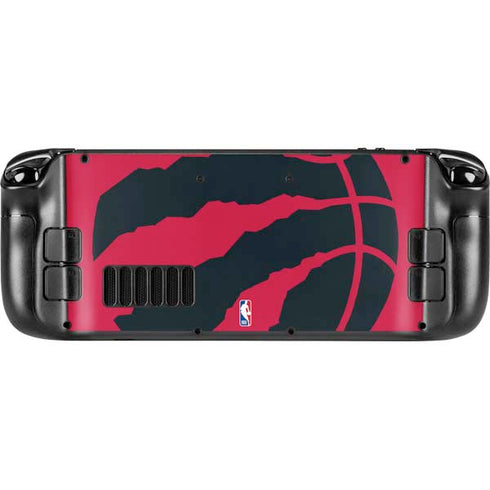 NBA Toronto Raptors Large Logo Steam Deck Handheld Gaming Computer Skin