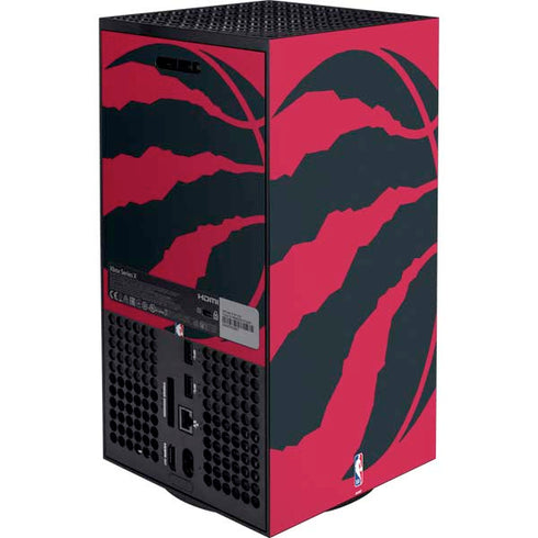 NBA Toronto Raptors Large Logo Xbox Series X Bundle Skin