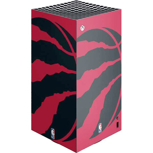 NBA Toronto Raptors Large Logo XBox Series X Digital Edition Console Skin