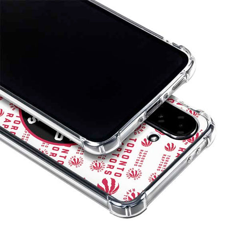 NBA Toronto Raptors Logo Blast Galaxy A36 5G Clear Case