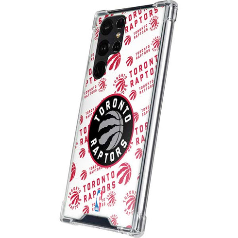NBA Toronto Raptors Logo Blast Galaxy S23 Ultra Clear Case
