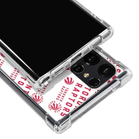 NBA Toronto Raptors Logo Blast Galaxy S23 Ultra Clear Case