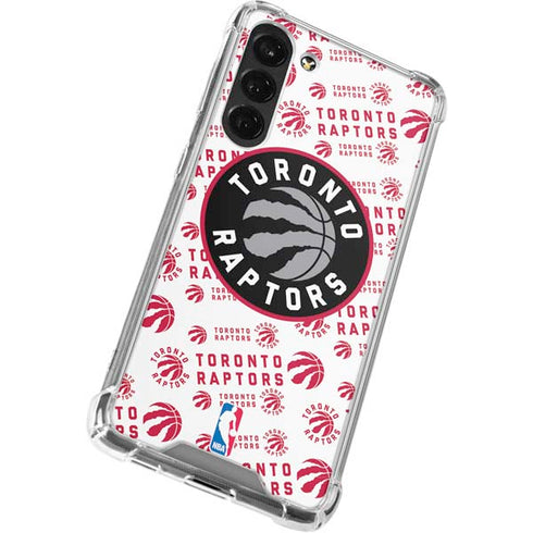 NBA Toronto Raptors Logo Blast Galaxy S24 FE Clear Case