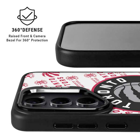 NBA Toronto Raptors Logo Blast Galaxy S25 Kickstand Case
