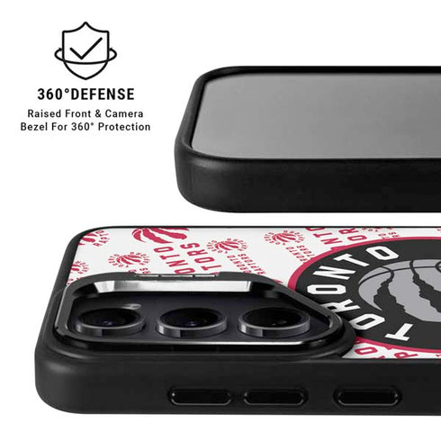 NBA Toronto Raptors Logo Blast Galaxy S25 Plus Kickstand Case
