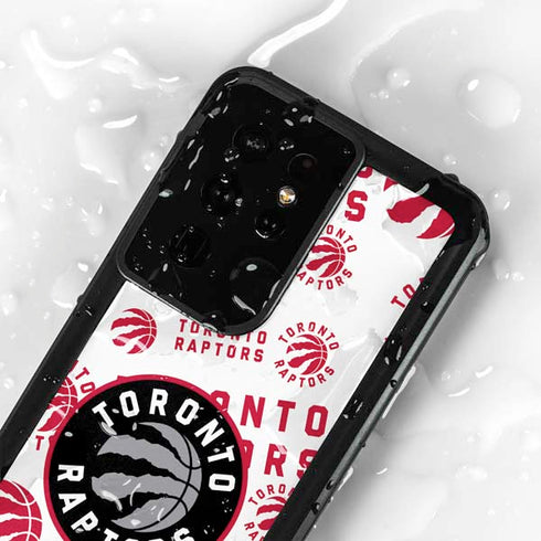 NBA Toronto Raptors Logo Blast Galaxy S24 Ultra Waterproof Case